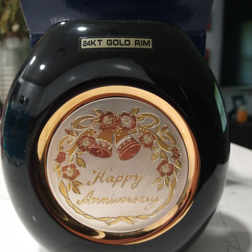 Chokin Art Collectible Vase No.1565